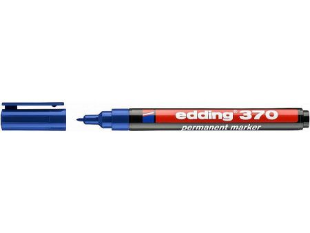 Permanentní popisovač EDDING 370, modrý