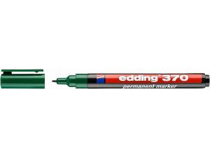 Permanentní popisovač EDDING 370, zelený