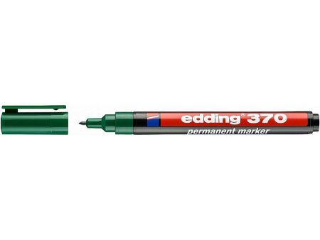 Permanentní popisovač EDDING 370, zelený