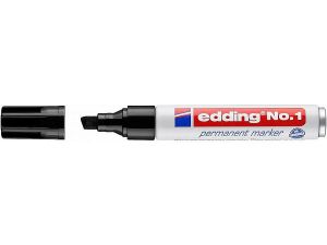 Popisovač permanentní EDDING No.1, černý