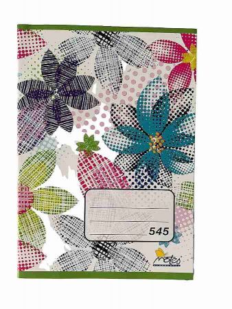 Sešit 545/A5 40 listů, čtvereček, bezdřevý