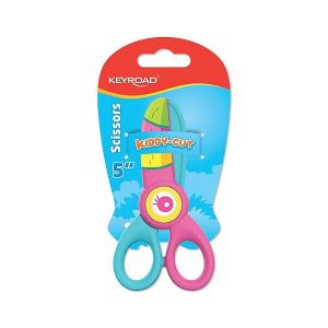 Dětské nůžky KEYROAD Flamingo, 12,5cm, blistr