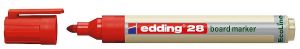 Popisovac na bílé tabule Ecoline EDDING 28 cervená