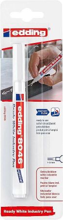 Permanentní popisovac EDDING 8046 Ready white, blistr
