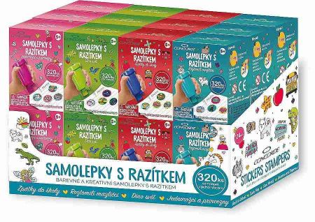 Samolepky s razítkem CONCORDE, asort