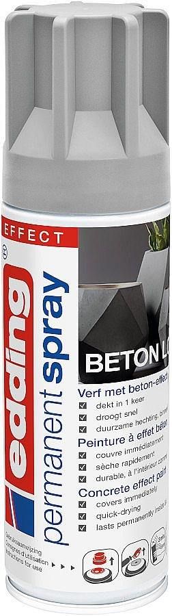 Akrylový sprej EDDING 5200, beton efekt (941)