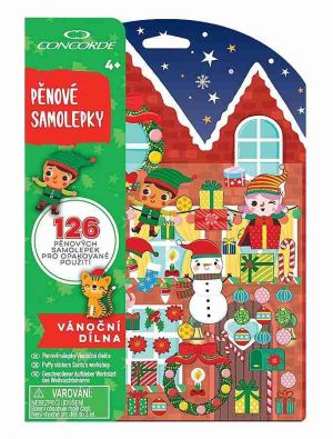 Penové samolepky CONCORDE Vánocní dílna