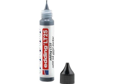 Náhradní inkoust pro lakové popisovace EDDING EcoLine LT 25, cerný