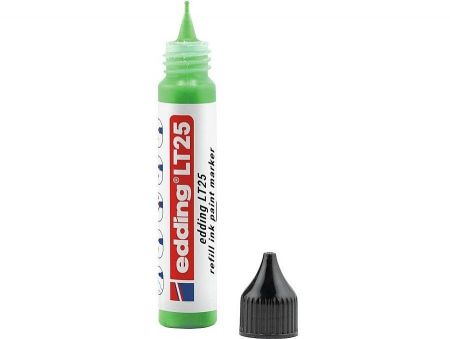 Náhradní inkoust pro lakové popisovace EDDING EcoLine LT 25, zelený