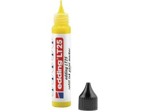Náhradní inkoust pro lakové popisovace EDDING EcoLine LT 25, žlutý