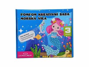 Pompom kreativní sada CONCORDE Morská Víla