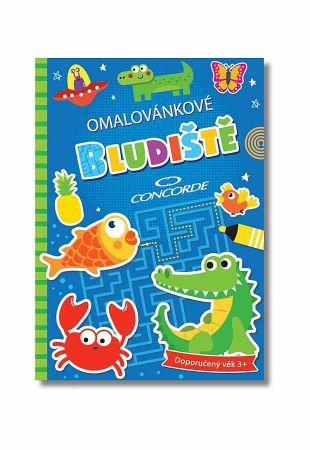 Omalovánkové bludište CONCORDE