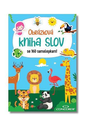 Obrázková kniha slov CONCORDE se samolepkami