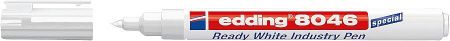 Permanentní popisovac EDDING 8046 Ready white