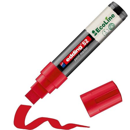 Lakový popisovac EDDING EcoLine 52, cervený