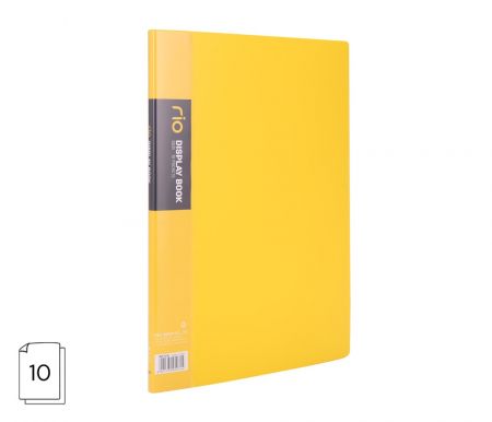 Katalogová kniha 10l RIO DELI E38144-MY-EG žlutá