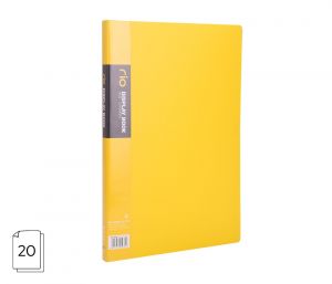 Katalogová kniha 20l RIO DELI E38145-MY-EG žlutá