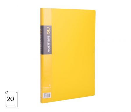 Katalogová kniha 20l RIO DELI E38145-MY-EG žlutá
