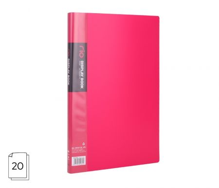 Katalogová kniha 20l RIO DELI E38145-PK-EG růžová