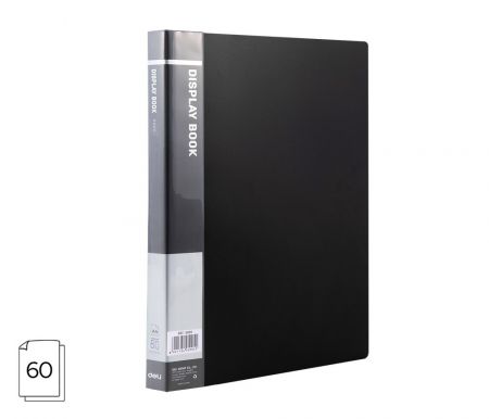 Katalogová kniha 60l DELI E38148-BK-EG černá
