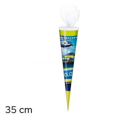 Kornout na sladkosti 35cm - Policie