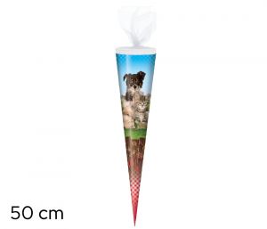 Kornout na sladkosti 50cm - Zvířátka