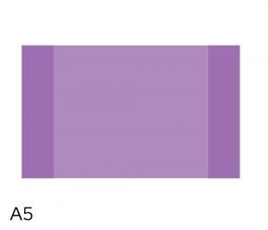 Obal na sešit A5 180mic PASTEL LUMA fialový