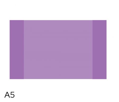 Obal na sešit A5 180mic PASTEL LUMA fialový