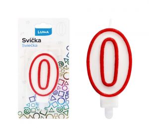 Svíčka č. 0 LUMA