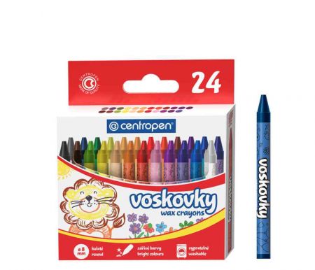 Voskovky CENTROPEN 9530/24 barev
