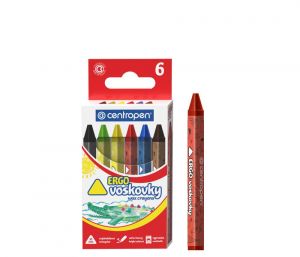 Voskovky CENTROPEN 9531/ 6 barev trojhranné