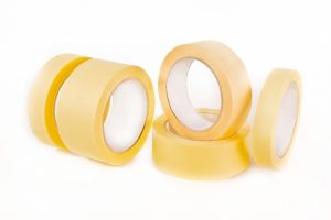 Krepová maskovací páska 38 mm × 33 m žlutá EURO TAPE