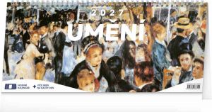 Kalendář stolní Umění 2027 – 14denní, 33cm x 14,5cm, PGS-36879