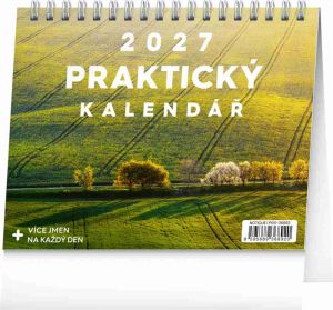 Kalendář stolní Praktický kalendář s citáty 2027, 16,5cm x 13cm, PGS-36892