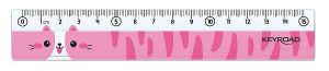 Pravítko KEYROAD Zvířátka, 15cm, asort