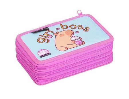 Penál LizzyCard Capybara, 3 patra