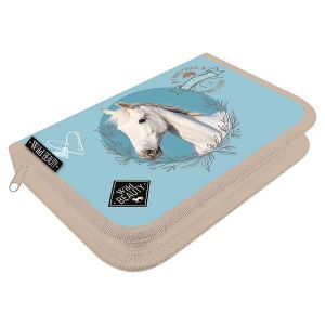 Penál LizzyCard Wild Beauty, 1 patro, 2 chlopně