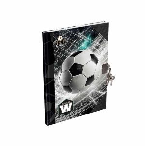 Deník A5 LizzyCard Top League, se zámkem