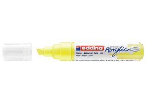 Akrylový popisovač EDDING 5000 B, neonově žlutý 065