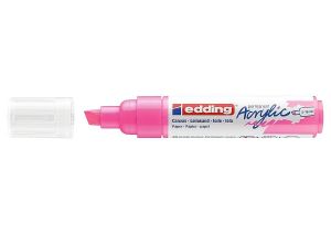 Akrylový popisovač EDDING 5000 B, neonově růžový 069