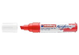 Akrylový popisovač EDDING 5000 B, dopravní červená 902