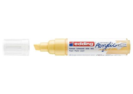 Akrylový popisovač EDDING 5000 B, pastelově žlutý 915