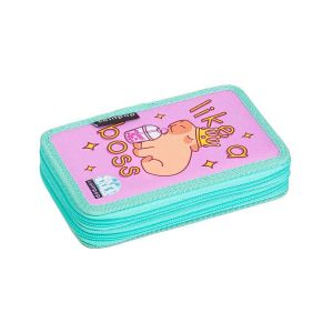 Penál LizzyCard Capybara, 2 patra