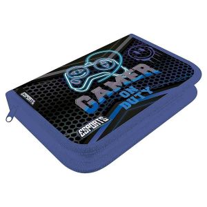 Penál LizzyCard Esport, 1 patro, 2 chlopně