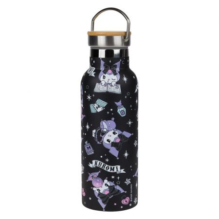 BAAGL Termoláhev s bambusovým víčkem Kuromi Fortune Dream, 500 ml