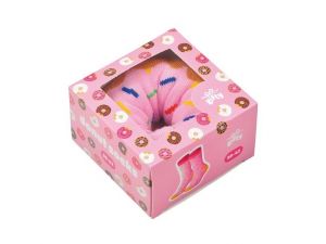 Gifty - Ponožky 31-35 Gifty - DONUT pink