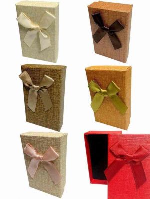 Dárková krabička na šperk s mašličkou, 5 × 3 × 8 cm