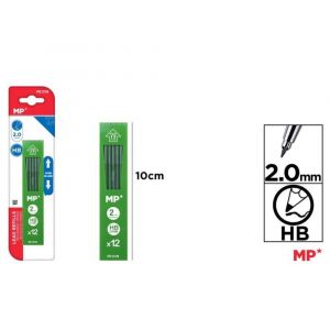 Náplň HB 2 mm do versatilky na blistru