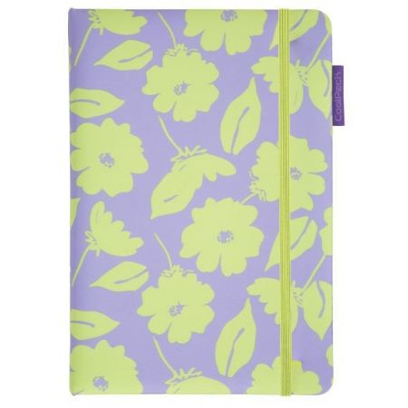 Designový notes A5 Flores LILA - linka