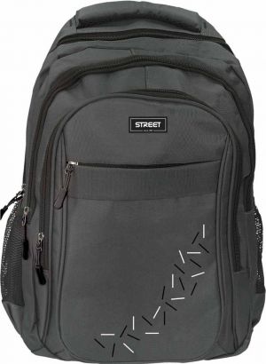 Studentský batoh Round Minimalistic Ash